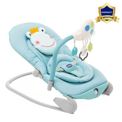 Balloon Bouncer With Music And Light (Froggy, Blue)